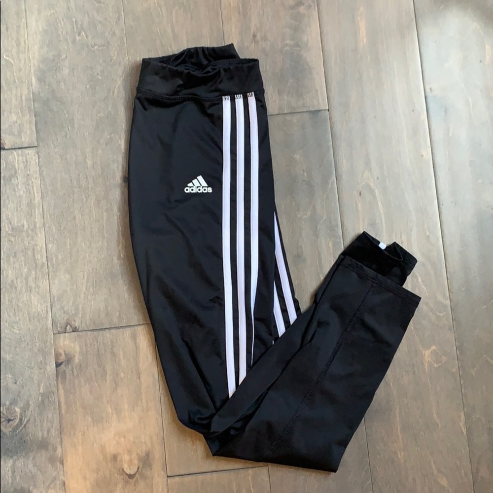 stripped adidas leggings